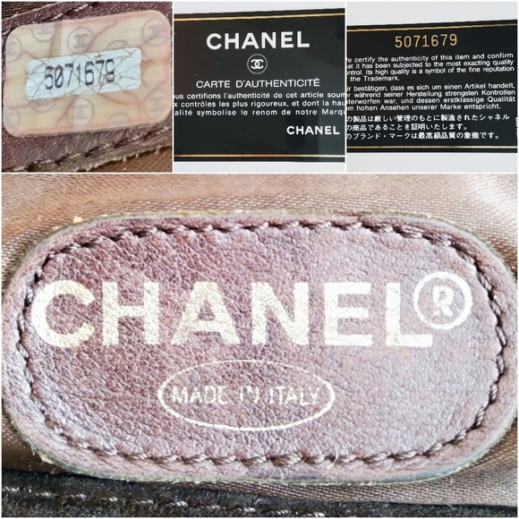 CC CHANEL BROWN SUEDE LEATHER VINTAGE ROD HAND BAG, CERTIFIED AUTHENTIC ♥ - Picture 9 of 15
